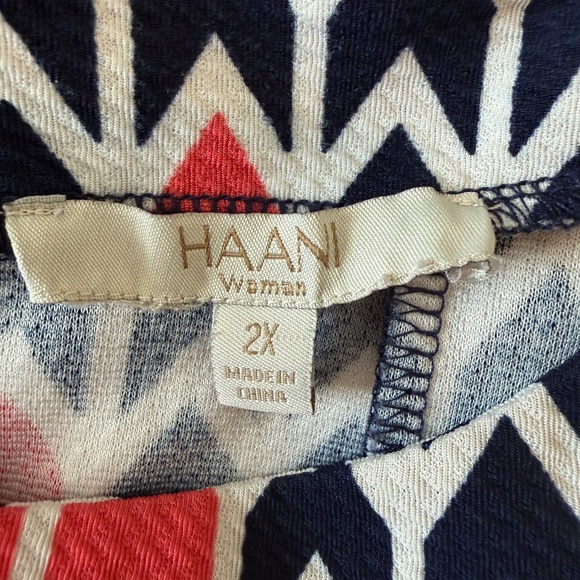 PLUS SIZE (2X)_HAANI Woman Dress (multicolor) - Picture 5 of 5